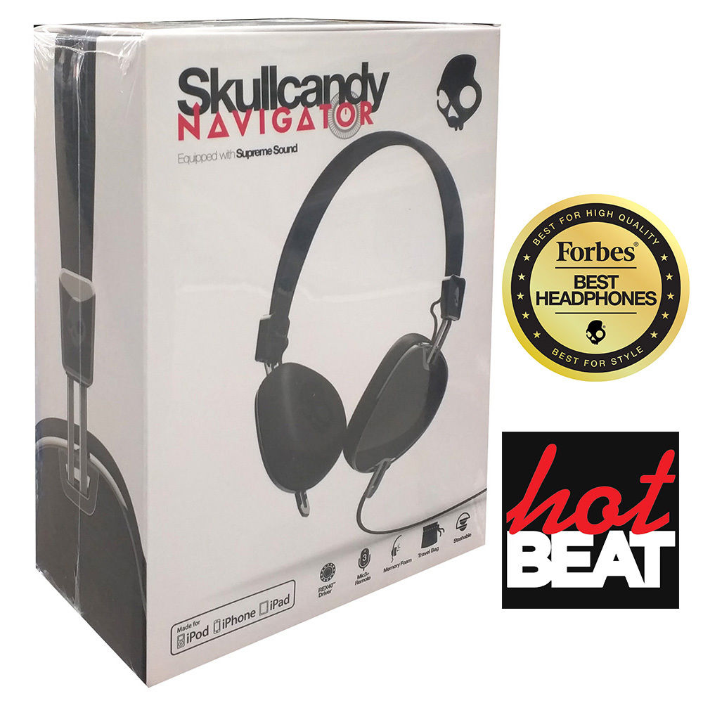 Skullcandy Supreme Sound Navigator SEALED IN BOX Headphone w/ Mic