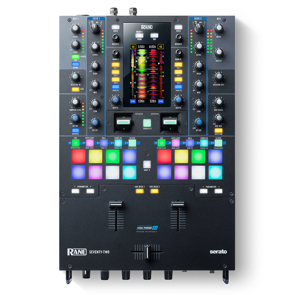 RANE DJ SEVENTY TWO (72) 2-Channel Performance Mixer with