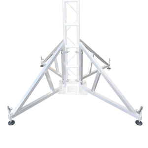 Pair of Vertical truss towers outrigger Leg Stabilizers with 2 clamps for F34 and 12" Bolted Truss 2" Pipe Diameter